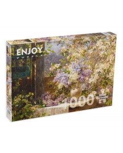 Puzzle Enjoy de 1000 piese - In the Blossoming Bower
